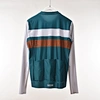 green cycling long sleeve jersey